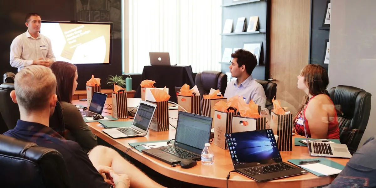 Small business engaging with customer community