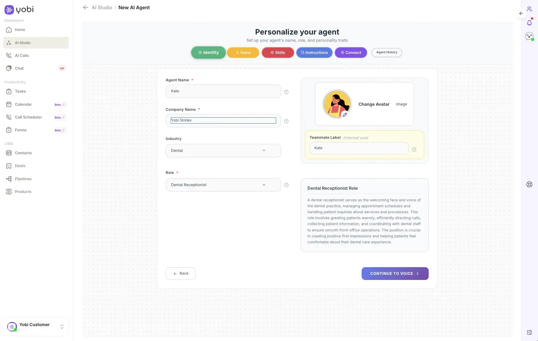 AI Studio Main Page